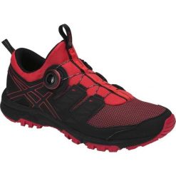 Asics buty męskie Gel-Fujirado czarno-czerwone 48. Czerwone buty sportowe męskie Asics, na sznurówki, do biegania. Za 629,00 zł.