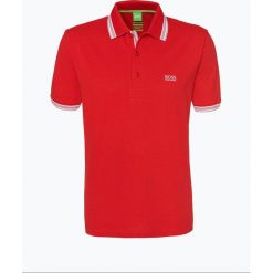 BOSS Athleisure - Męska koszulka polo – Paddy, czerwony. Czerwone koszulki męskie BOSS Athleisure, m, bez wzorów, z bawełny, polo, z krótkim rękawem, krótkie. Za 329,95 zł.