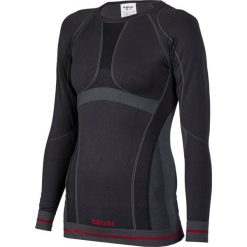 T-shirty chłopięce: Brugi Koszulka młodzieżowa SEAMLESS czarna r. 32 (1RAE)