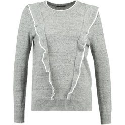 Swetry klasyczne damskie: SET Sweter light grey