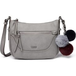Tamaris torebka crossbody MEI 2757192 szara. Szare torebki klasyczne damskie Tamaris, bez wzorów, ze skóry, eleganckie, bez dodatków. Za 189,00 zł.