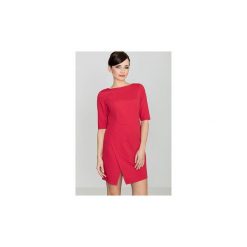 Sukienki Lenitif -. Czerwone sukienki damskie Lenitif, xl, bez wzorów, bez kołnierzyka, bez rękawów. Za 139,00 zł.