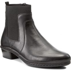 Botki damskie lity: Botki RIEKER - Y0746-00 Black