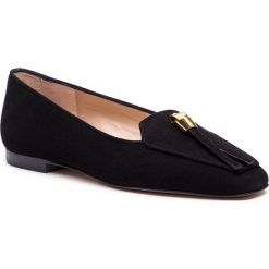 Lordsy STUART WEITZMAN - Slipknot YL96085 Black Suede. Czarne lordsy damskie marki Stuart Weitzman, ze skóry. Za 1889,00 zł.