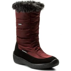 Buty zimowe damskie: Śniegowce MANITU – 991120 Bordeaux