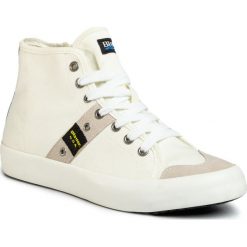 Tenisówki BLAUER - S0VEGAS04/CAN White. Białe półbuty męskie Blauer, na co dzień, bez wzorów, ze skóry, bez zapięcia. W wyprzedaży za 279,00 zł.