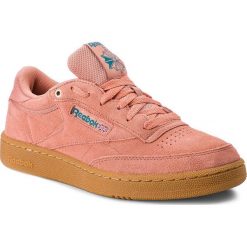 Buty Reebok - Club C 85 Mu CN3865 Dirty Apricot/Teal/Gum. Pomarańczowe sneakersy męskie Reebok, na co dzień, bez wzorów, ze skóry, bez zapięcia. W wyprzedaży za 269,00 zł.