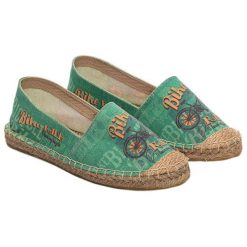 Espadryle damskie: Espadryle w kolorze zielonym