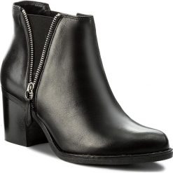 Botki SZYDŁOWSKI - 1753 CP-1. Czarne buty zimowe damskie Szydłowski, ze skóry. W wyprzedaży za 259,00 zł.