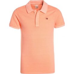 Scotch Shrunk GARMENT DYED Koszulka polo neon peach. Brązowe bluzki dziewczęce bawełniane marki Scotch Shrunk. Za 129,00 zł.