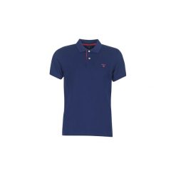 Koszulki polo z krótkim rękawem Gant CONTRAST COLLAR PIQUE RUGGER. Niebieskie koszulki męskie GANT, s, bez wzorów, z krótkim rękawem. Za 319,20 zł.