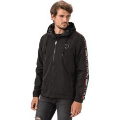 Philipp Plein Sport Kurtka Czarny. Czarne płaszcze męskie Philipp Plein Sport, s, bez wzorów, z poliesteru, bez kaptura. Za 1751,95 zł.