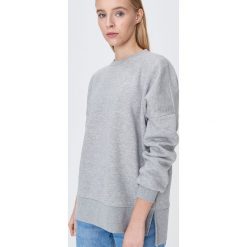 Gładka bluza oversize - Jasny szary. Szare bluzy damskie Sinsay, s. Za 39,99 zł.