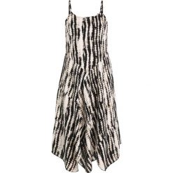 Sukienki hiszpanki: Cream BASTILA DRESS Sukienka letnia grey