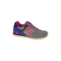 Buty Dziecko New Balance KL574O6G. Szare trampki dziewczęce New Balance, bez wzorów, bez zapięcia. Za 179,99 zł.