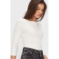 Bluzka basic - Kremowy. Białe bluzki damskie House, s, bez wzorów, bez kołnierzyka, bez rękawów. Za 39,99 zł.