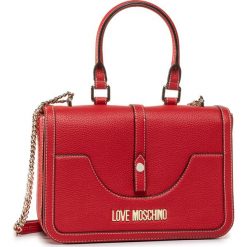 Torebka LOVE MOSCHINO - JC4210PP0AKB0500 Rosso. Czerwone torebki klasyczne damskie Love Moschino, bez wzorów, ze skóry ekologicznej, klasyczne, bez dodatków. W wyprzedaży za 759,00 zł.