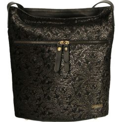 Torba - F464 VEL VELV. Żółte torebki klasyczne damskie Venezia, ze skóry. Za 289,00 zł.