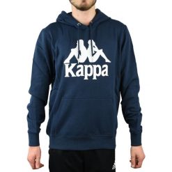 Kappa Taino Hooded 705322-821 bluzy męskie granatowe XL. Bluzy męskie Kappa, xl, bez wzorów, z bawełny, bez kołnierzyka, bez rękawów, bez kaptura. Za 129,99 zł.