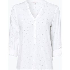 Esprit Casual - Bluzka damska, beżowy. Brązowe bluzki damskie marki Esprit Casual, z aplikacjami, z materiału, casualowe, bez kołnierzyka, bez rękawów. Za 129,95 zł.