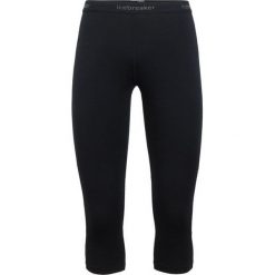 Icebreaker Legginsy 3/4 Wmns 200 Zone Legless, Black/Mineral, L. Czarne legginsy sportowe damskie marki Icebreaker, s, z wełny. W wyprzedaży za 331,69 zł.