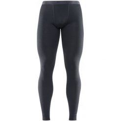 Devold Spodnie Męskie Hiking Man Long Johns Black M. Czarne odzież termoaktywna męska Devold, l, ze skóry. W wyprzedaży za 215,00 zł.