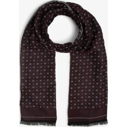 Finshley & Harding - Szalik męski, czerwony. Czerwone szaliki męskie Finshley & Harding, bez wzorów, z bawełny. Za 139,95 zł.