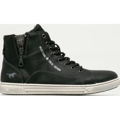 Mustang - Buty. Czarne buty sportowe damskie Mustang, bez wzorów, z gumy, sportowe. Za 269,90 zł.