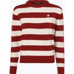 G-Star - Sweter damski – Doolin, czerwony. Czerwone swetry klasyczne damskie marki G-Star, l, z wełny. Za 479,95 zł.