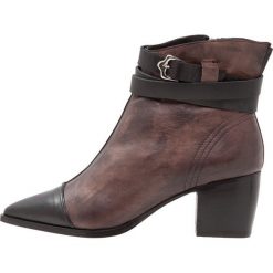 Botki damskie lity: Oxitaly GIORGIA 336 Botki seta nero/west sigaro