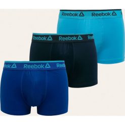 Reebok - Bokserki (3-pack). Niebieskie bokserki męskie Reebok, s, bez wzorów, z elastanu. W wyprzedaży za 119,90 zł.