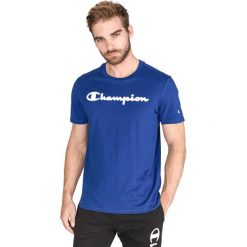 Champion Koszulka Niebieski. Niebieskie t-shirty męskie Champion, m, z bawełny, krótkie. Za 111,95 zł.