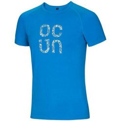 Ocun Koszulka Bamboo Gear Vivid Blue L. Niebieskie koszulki męskie Ocun, m, bez wzorów, z elastanu, bez kołnierzyka, bez rękawów, wspinaczkowe. Za 108,88 zł.