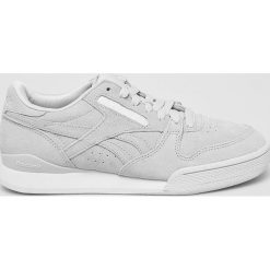 Reebok Classic - Buty Phase 1 Pro. Szare buty sportowe damskie Reebok Classic, bez wzorów, ze skóry, sportowe, reebok classic. W wyprzedaży za 219,90 zł.