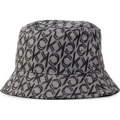 Kapelusz CALVIN KLEIN - Stripe Logo Bucket Hat Jacq K60K6064380 0GZ. Szare kapelusze damskie Calvin Klein, bez wzorów, z poliesteru. W wyprzedaży za 189,00 zł.
