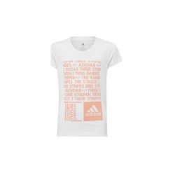 Bluzki dziewczęce: T-shirty z krótkim rękawem Dziecko adidas Koszulka treningowa z grafiką