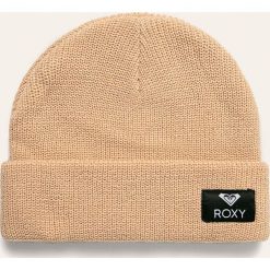 Roxy - Czapka. Zielone czapki damskie Roxy, na zimę, bez wzorów, z dzianiny. W wyprzedaży za 59,90 zł.