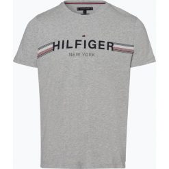 Tommy Hilfiger - T-shirt męski, szary. Szare t-shirty męskie TOMMY HILFIGER, xxl, bez wzorów, z dżerseju, bez kołnierzyka. Za 179,95 zł.
