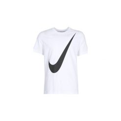 T-shirty z krótkim rękawem Nike M NSW SS TEE SWOOSH 1. Białe t-shirty męskie Nike, s, bez wzorów, bez kołnierzyka, krótkie. Za 129,00 zł.