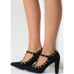Buty ślubne damskie: Czarne Czółenka Bonny Cherish