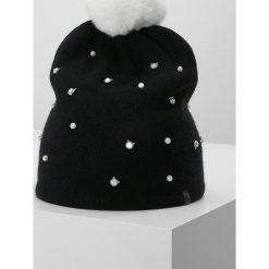 Czapki damskie: KARL LAGERFELD POM POM BEANIE CAT PEARLS Czapka black