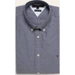 Tommy Hilfiger - Koszula. Białe koszule męskie TOMMY HILFIGER, s, bez wzorów, z bawełny, casualowe, button down, z krótkim rękawem. W wyprzedaży za 199,90 zł.