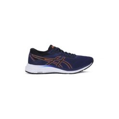 Buty do biegania Asics GEL EXITE 6. Niebieskie buty sportowe męskie marki Asics, bez zapięcia, do biegania. Za 324,15 zł.