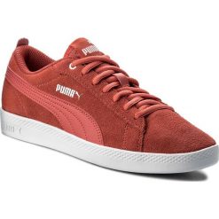 Sneakersy PUMA - Smash Wns V2 Sd 365313 02 Spiced Coral/Spiced Coral. Różowe półbuty damskie marki Puma, z zamszu. W wyprzedaży za 169,00 zł.