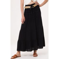 Czarna Spódnica Moldable. Czarne spódniczki damskie Born2be, s, bez wzorów, maxi. Za 49,99 zł.