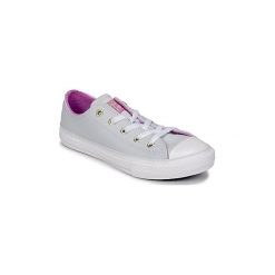 Buty Dziecko Converse CHUCK TAYLOR ALL STAR HI. Szare trampki dziewczęce Converse, bez wzorów, bez zapięcia. Za 153,30 zł.