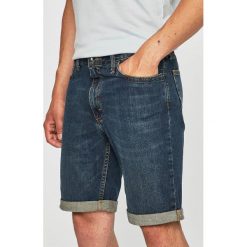 Vans - Szorty jeansowe. Niebieskie spodenki i szorty męskie Vans, z elastanu, casualowe. W wyprzedaży za 169,90 zł.