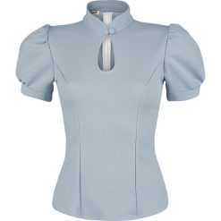 Belsira Jersey-Bluse Koszulka damska jasnoniebieski. Niebieskie bluzki wizytowe marki Belsira, xl, z jersey, eleganckie, ze stójką. Za 164,90 zł.