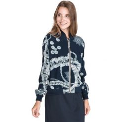 Just Cavalli Kurtka Niebieski. Niebieskie kurtki damskie Just Cavalli, s, bez wzorów, z wiskozy. Za 2597,95 zł.