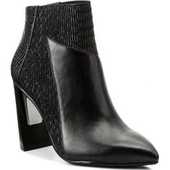Botki UNITED NUDE - Zink Hi 101660116111 Black. Czarne buty zimowe damskie marki United Nude, z materiału, na obcasie. W wyprzedaży za 649,00 zł.